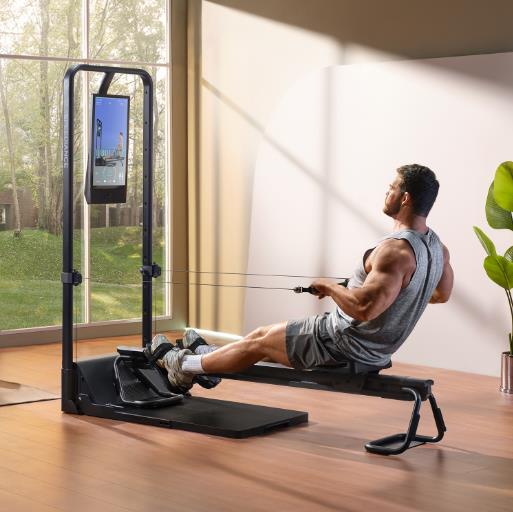 High-Intensity Interval Training (HIIT) on the Speediance Rowing Bench